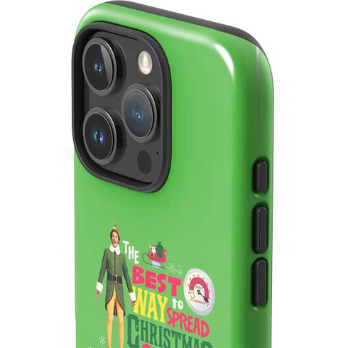 Elf Spread Christmas Cheer iPhone 16 Pro Max Impact Case